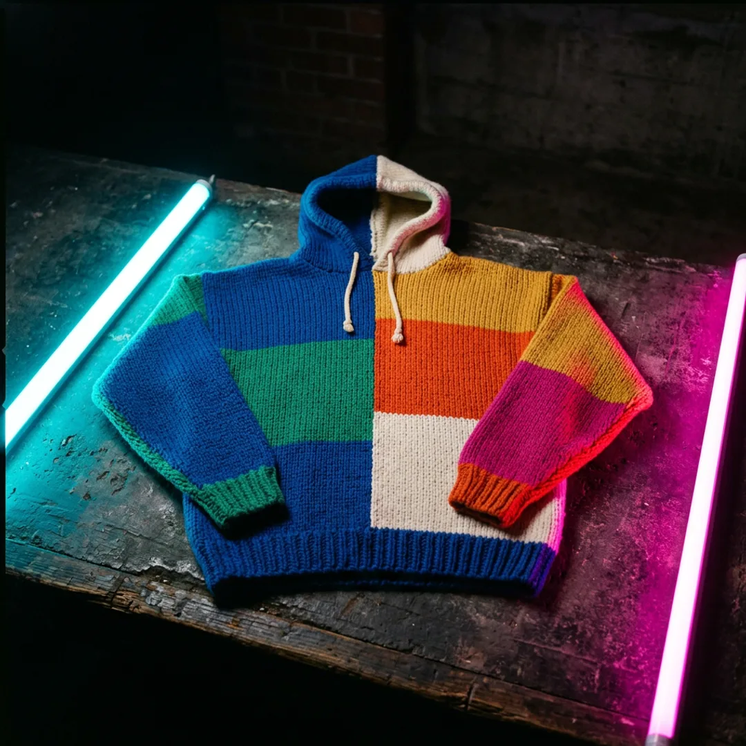 Y2K Knit Hoodie